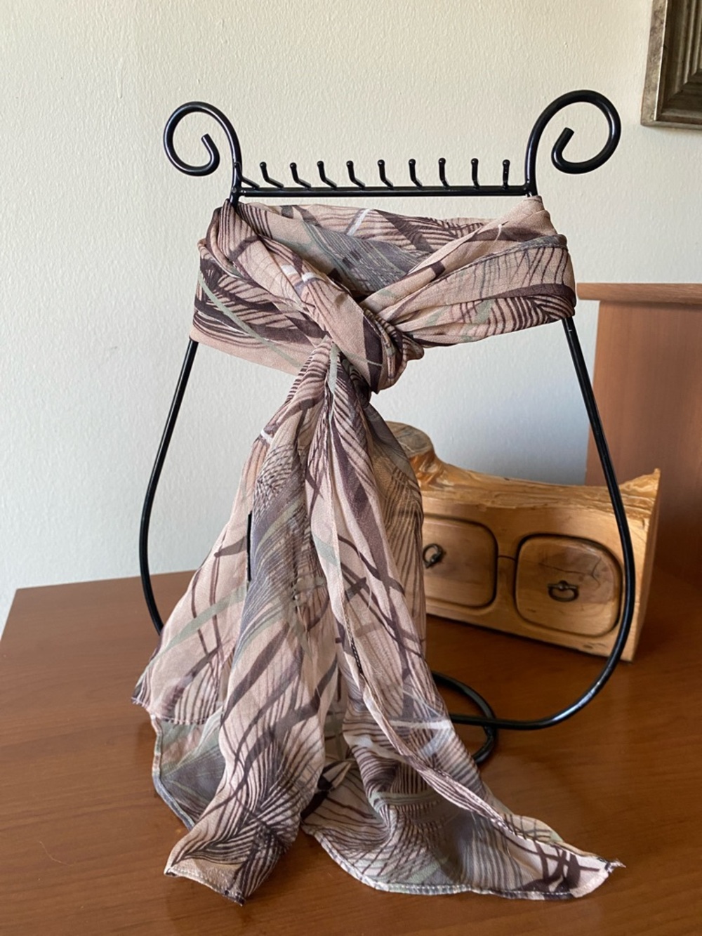 Cejon Sheer Silk Scarf